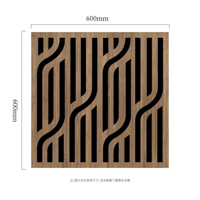 Flow Ribbon ұясы MDF-on-PET акустикалық қабырға панелі